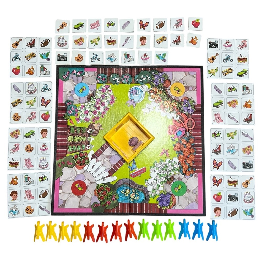 Vintage Cricket’s Favorite Games 1987 Playmates Toys Cricket Hop, Bingo & Hunt